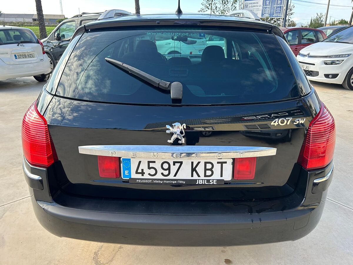 PEUGEOT 407 SW 2.0 HDI AUTO SPANISH LHD IN SPAIN ONLY 95000 MILES SUPERB 2008